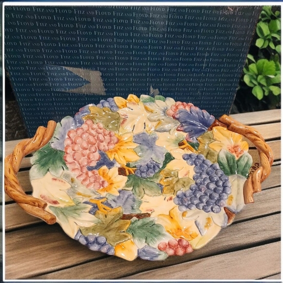 Fitz and Floyd Sonoma Large Serving Platter with Box 1999 - Picture 1 of 7